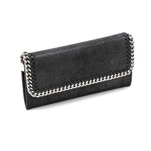 Stella McCartney Falabella Long Bi-Fold Continental Wallet